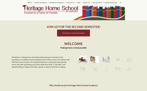 Heritage Home School Academy - An affordable, accredited ...