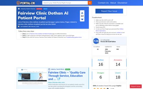 Fairview Clinic Dothan Al Patient Portal