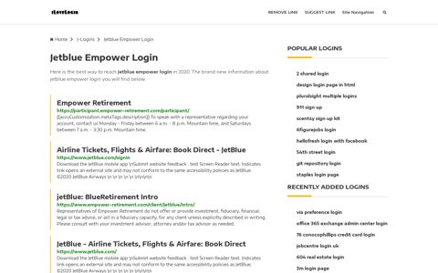 Jetblue Empower Login ❤️ One Click Access - iLoveLogin