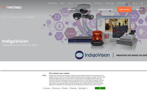 IndigoVision - Nedap Security Management