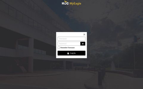 Houston Community College logo - MyEagle