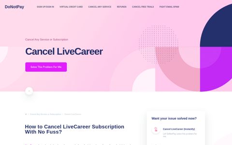 How to Cancel LiveCareer Subscription [Money Saving Hacks]
