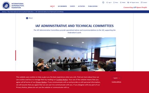 IAF administrative and technical Committees