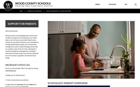 Schoology Parent Overview - Wood County Schools
