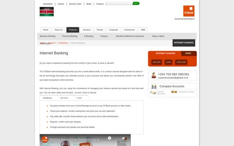 Internet Banking | GTBank Kenya