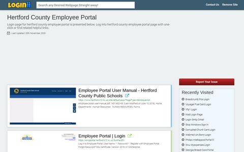 Hertford County Employee Portal - Loginii.com