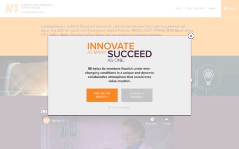 IRI | Creating Innovation Leadership Solutions