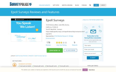 Epoll Surveys Ranking and Reviews – SurveyPolice
