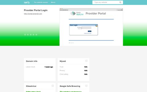 portal.emsinet.com - Provider Portal Login - Portal Emsinet