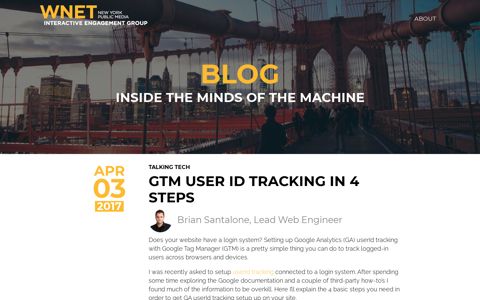 GTM USER ID TRACKING IN 4 STEPS – Interactive ...