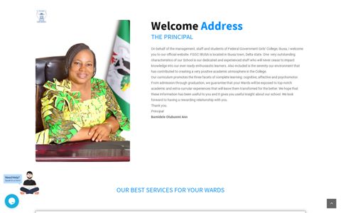 Federal Government Girls College, Ibusa | School Website