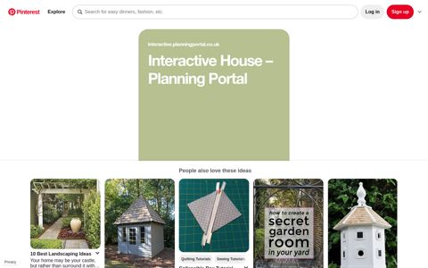 Interactive House – Planning Portal in 2020 | Interactive, How to ...