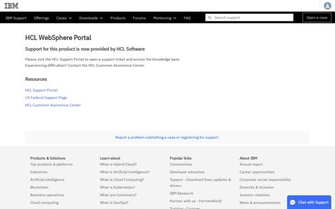HCL WebSphere Portal - IBM