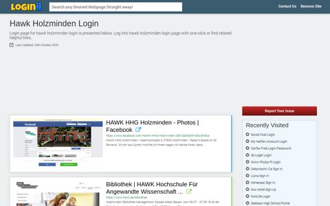 Hawk Holzminden Login | Accedi Hawk Holzminden - Loginii.com