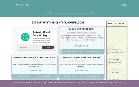 expedia partner central admin login - General Information ...