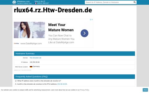 ▷ rlux64.rz.Htw-Dresden.de Website statistics and traffic ...