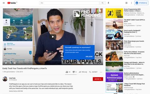 Easily Track Your Travels with FindPenguins, a ... - YouTube