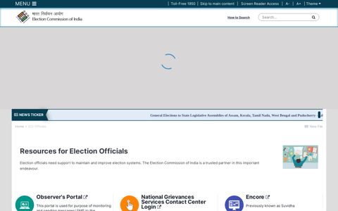 ECI-Officials - Election Commission of India