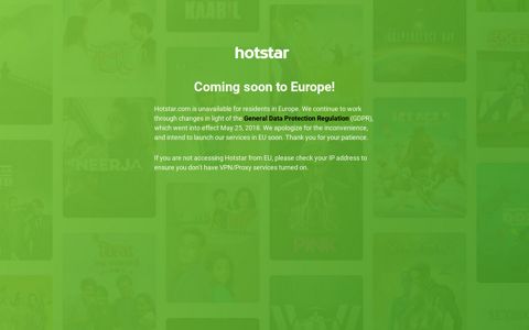 Disney+ Hotstar: Connect a device