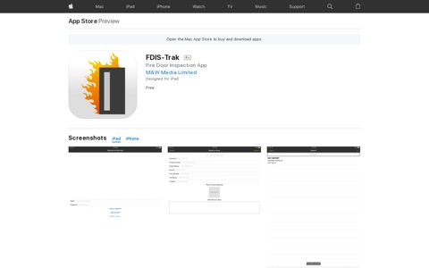 ‎FDIS-Trak on the App Store