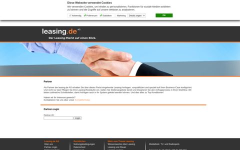 Partner-Login - leasing.de