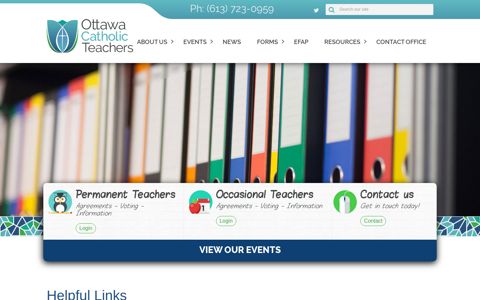 Helpful Links | Ottawa Catholic Teachers - OECTA Ottawa