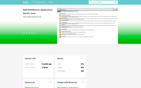 portal.honda.com.pe - SAP NetWeaver Application Serv ...