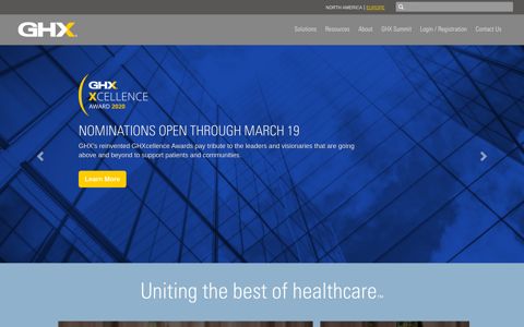 GHX: Healthcare Supply Chain Management | Materials ...