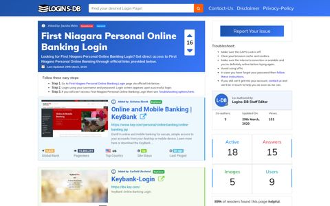 First Niagara Personal Online Banking Login - Logins-DB