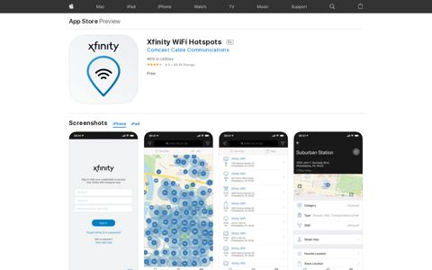 ‎Xfinity WiFi Hotspots on the App Store