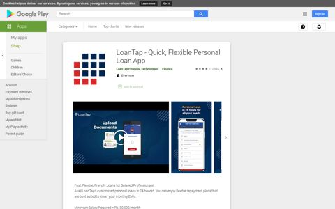 LoanTap - Quick, Flexible Personal Loan App – Apps on ...