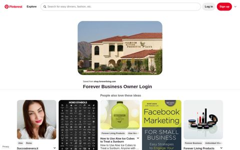 Forever Business Owner Login | Forever living ... - Pinterest
