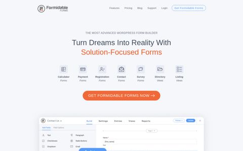 Formidable Forms - The Most Advanced WordPress Forms ...