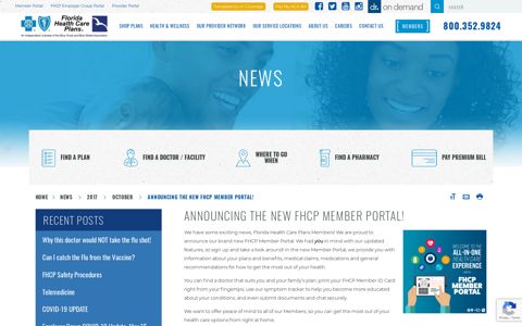 Announcing the NEW FHCP Member Portal!