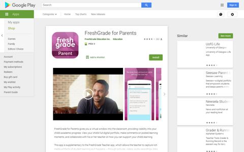 FreshGrade for Parents - Apps on Google Play