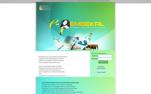 Portal e-Pembekal - UKM