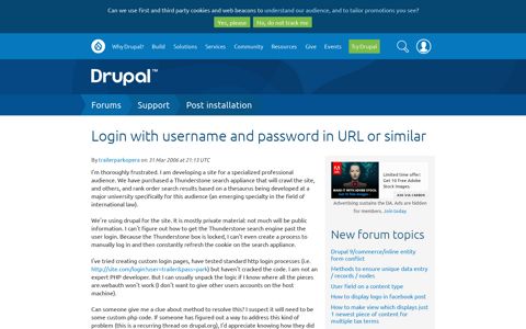 Login with username and password in URL or similar | Drupal ...