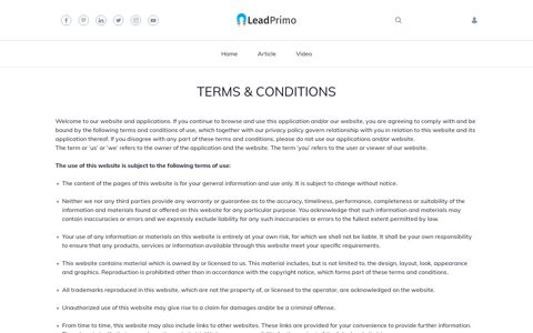 LeadPrimo Training - TappIt