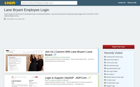 Lane Bryant Employee Login - Loginii.com