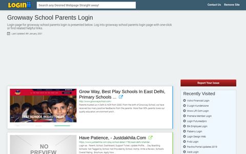 Growway School Parents Login - Loginii.com