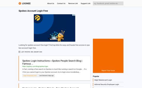 Spokeo Account Login Free - loginee.com logo loginee