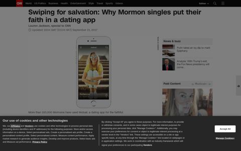 Why Mormon singles put their faith in a dating app - CNN.com