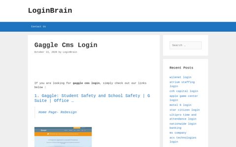 Gaggle Cms - Gaggle: Student Safety And School Safety | G Suite ...