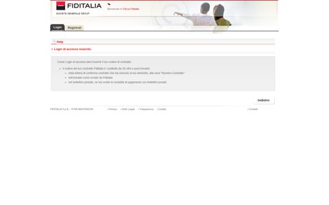 fiditalia.it - Problemi d'accesso - Clicca Fiditalia