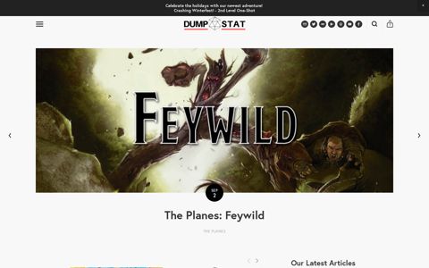 The Planes: Feywild — Dump Stat Adventures