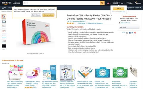 FamilyTreeDNA - Family Finder DNA Test ... - Amazon.com