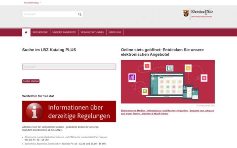 Startseite | Landesbibliothekszentrum Rheinland-Pfalz ...