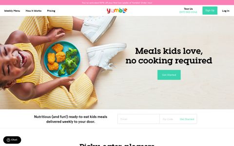 Yumble: Healthy Kids Meals Delivered | Mom-Approved