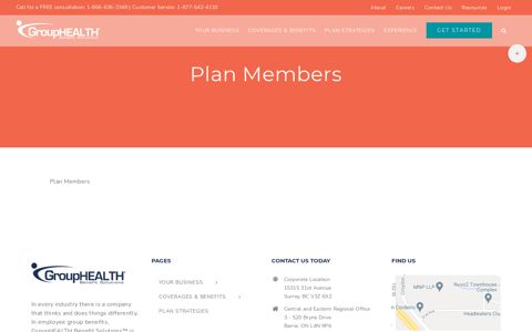 Plan Members | GroupHEALTH
