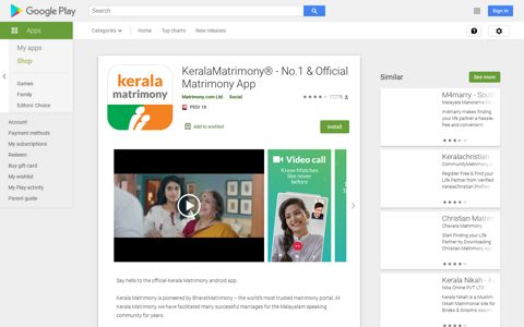 KeralaMatrimony® - The No. 1 choice of Malayalis – Apps on ...